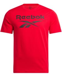 Reebok - Identity Big Logo Tee T-shirt Voor - Lyst