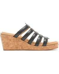 Hush Puppies - Weidenrutsche Sandalen mit Absatz - Lyst