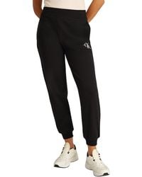 Calvin Klein - Monologo Jogging Bottoms With Elasticated Waistband - Lyst