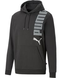 PUMA - Pullover Sweater Kapuzenpullover Essentials+ Logo Hoodie - Lyst