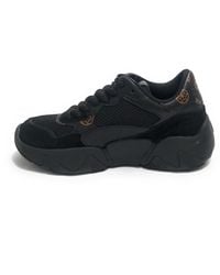 Guess - Scarpe Donna Sneaker Goldon Ecopelle/tessuto Black Ds23gu15 Fl5gldfal12 40 - Lyst