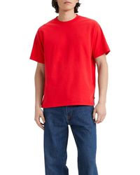Levi's - T shirt Vintage Red TabTM Rouge - Lyst