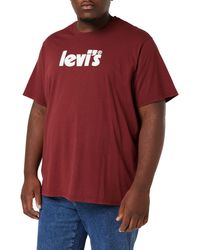 Levi's - Ss Relaxed Fit Tee Camiseta Hombre Port - Lyst
