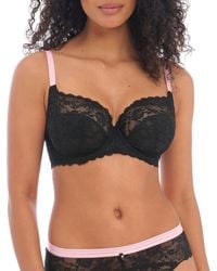 Freya - Offbeat Underwire Side Support Bra - Lyst