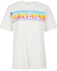 O'neill Sportswear - Connective Graphic Long Tshirt T-shirt - Lyst