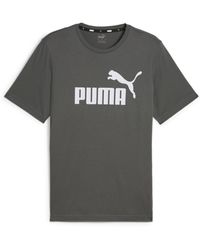 PUMA - ESS Logo Tee Tricot - Lyst
