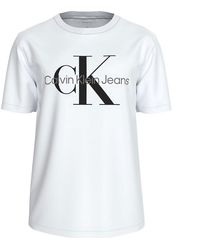 Calvin Klein - Seasonal MONOLOGO Tee J30J320806 Kurzarm T-Shirts - Lyst