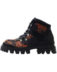Desigual - Shoes_track Hiking Print Mid Calf Boot - Lyst