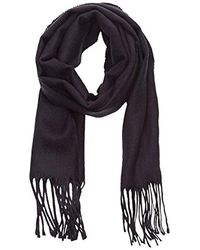 . Burton Menswear London Men/'s Navy Check Scarf Blue 100 Size:One Size One