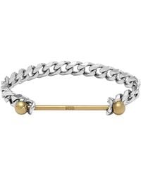 DIESEL - All-gender Stainless Steel Bracelet - Lyst