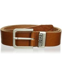 Tommy Hilfiger Original Hilfiger Gürtel Beige (TAN 950) 90 cm - Braun