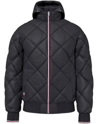 Tommy Hilfiger - Diamond Quilted Hooded Insulated Jacket - Lyst