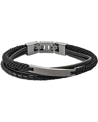 Fossil - Bracciale Da Uomo Vintage Casual - Lyst