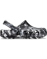 Crocs™ - | unisex | baya marbled | clogs | weiß | 43 - Lyst