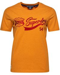 Superdry - Coll Vintage-Stil T-Shirt - Lyst