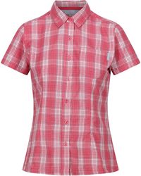 Regatta - S Mindano Vii Breathable Short Sleeve Shirt - Lyst