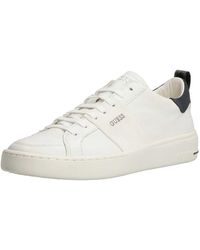 Scarpa Guess Verona da uomo bianca in pelle | ScuderiStore