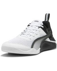 PUMA - Womens Fuse 3.0 Training Sneakers Shoes - Black, White, Black/white, 6.5 Uk - Lyst