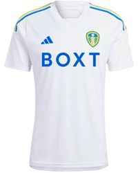 adidas - 2023-2024 Leeds Home Football Soccer T-shirt White - Lyst