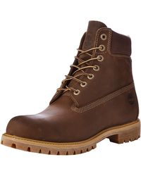 Timberland Heritage 6 inch Premium Imperméable, Bottes Homme - Marron