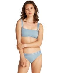 Calvin Klein - 's Bandeau Bikini Top With Detachable Straps - Lyst