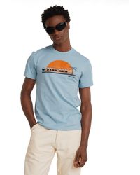 G-Star RAW - Sunrise Slim R T Camiseta - Lyst