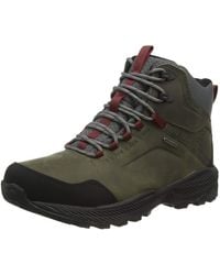 Merrell - Mens Forestbound Mid Waterproof Hiking Boot - Lyst