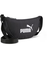 PUMA - Base Halbrunde Tasche OneSize Black - Lyst
