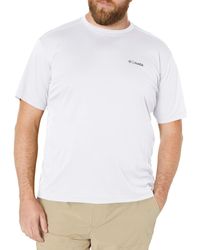 Columbia - Meeker Peak Crew Short Sleeve Wicking UPF 15 T-Shirt - Lyst
