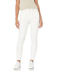 The Drop Fairfax High-rise Ankle Skinny Jean - White