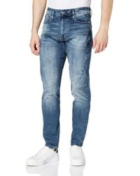 G-Star RAW - Scutar 3d Slim Tapered Jeans - Lyst