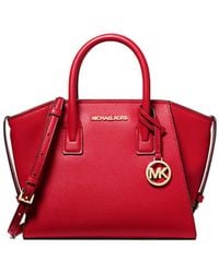 Michael Kors - Michael Avril Small Logo Top-zip Satchel - Lyst