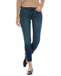 DL1961 - Womens Florence Instasculpt Mid Rise Skinny Fit Cropped Jeans - Lyst