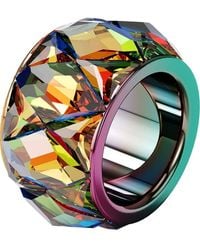 Swarovski - Anillo Curiosa 5599889 mujer multicolor - Lyst