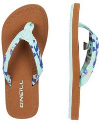 ONeill Girls Fg Glitter Sol Flip Flops