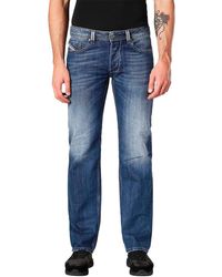 DIESEL - 00SU1X 084HN, Skinny Jeans Uomo, Blu (Denim HN-01), W33/L32 - Lyst