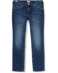 tommy jeans mid rise straight tj 1985