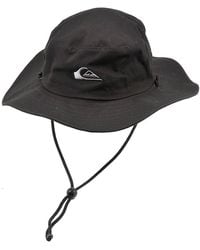Quiksilver - Bushmaster Sun Protection Floppy Visor Bucket Hat - Lyst