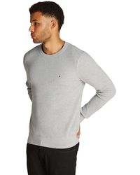 Tommy Hilfiger - Refined Structure Crew Nk Pullover Trui - Lyst