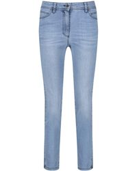 Gerry Weber - 7/8 Jeans mit Stretchkomfort Washed-Out-Effekt - Lyst