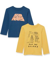 Amazon Essentials - Disney Marvel 2-Pack Long-Sleeve T-Shirt Tops Camiseta - Lyst