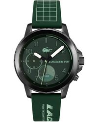 Lacoste - Multi Zifferblatt Quarz Uhr für mit Grünes Silikonarmband - 2011218 - Lyst