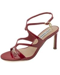 Steve Madden - Sandalo GRACIA - Red Patent (rosso, Sistema Taglie Calzature EU, Adulto, Donna, Numero, Media, 38.5) - Lyst