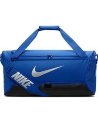 Nike - Unisex Sporttaschen Nk Brsla M Duff - 9.5 (60L), Game Royal/Black/Metallic Silver, DH7710-480, MISC - Lyst