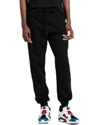Reebok - Vector Pack Ri Logo Jogger Black - Lyst