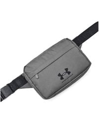 Under Armour - Sportstyle Lite Waist Bag Crossbody Castlerock Black One Size - Lyst