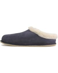 Birkenstock - Zermatt Premium Suede Leather Midnight Sandals 4.5 Uk - Lyst
