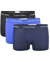 Calvin Klein - 0000U2664G TRUNK 3 PACK INTIMO Uomo BLACK - Lyst