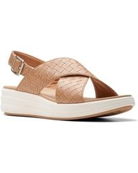 Clarks - Drift Sun Wedge Sandal - Lyst