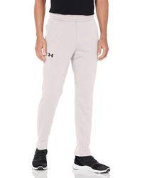 Under Armour - S Armourfleece Twist Tapered Leg Pant, - Lyst